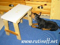 Luka maistelee tuolia